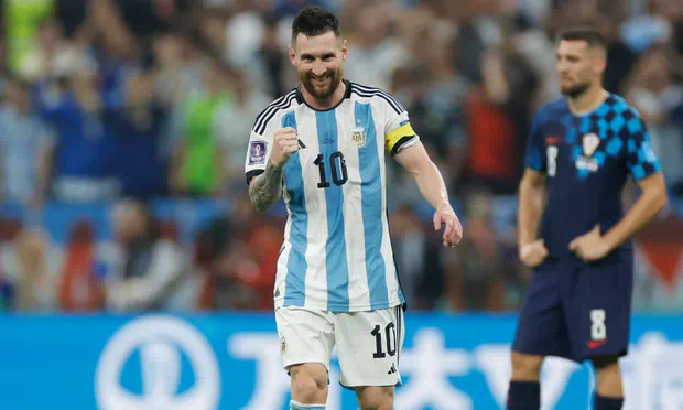 世界杯-梅西传射 阿根廷3-0完胜克罗地亚进决赛